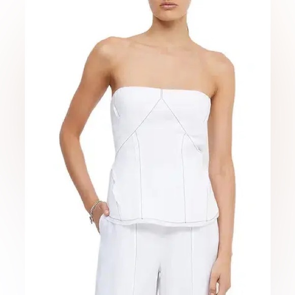 BEC & BRIDGE CASSIE STRAPLESS TOP SIZE 2 $240 - Picture 3 of 5